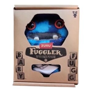 Fuggler Baby Ugly Monster Wide Eyed Weirdo Blue Black  4"
